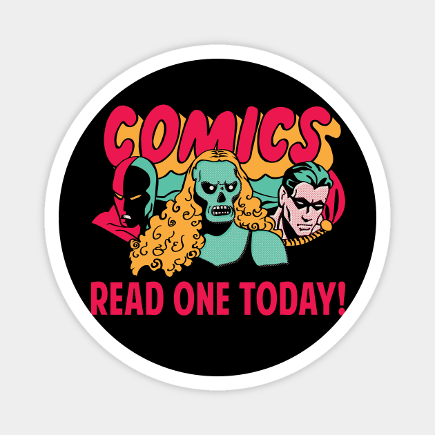Golden Age Spinner Rack Magnet by Doc Multiverse Designs